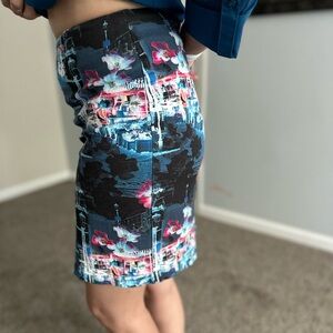 Floral skirt